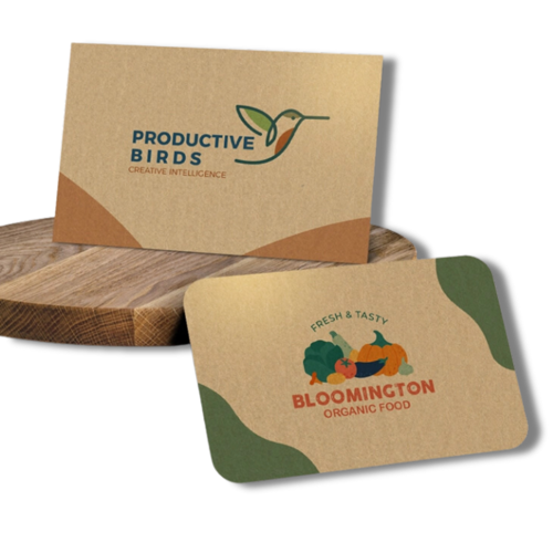 Kraft Business Cards